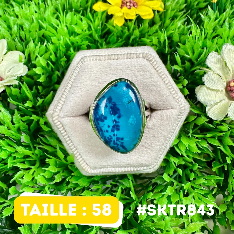 Shattuckit-Ring, 925er Sterlingsilber #SKTR843