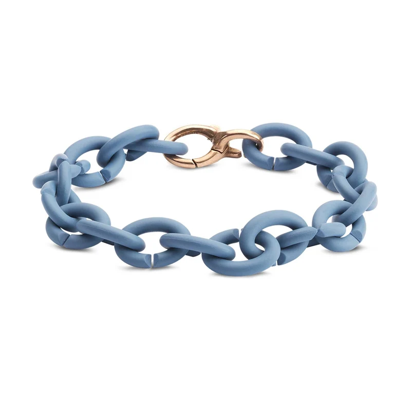 Blauer Ozean Bronze Armband
