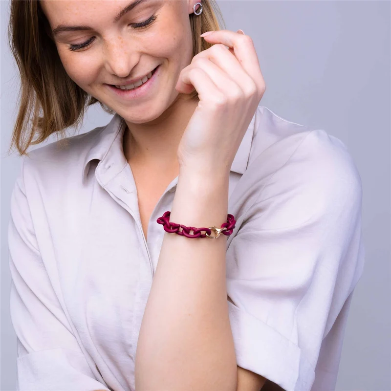 Bordeaux Bronze Armband