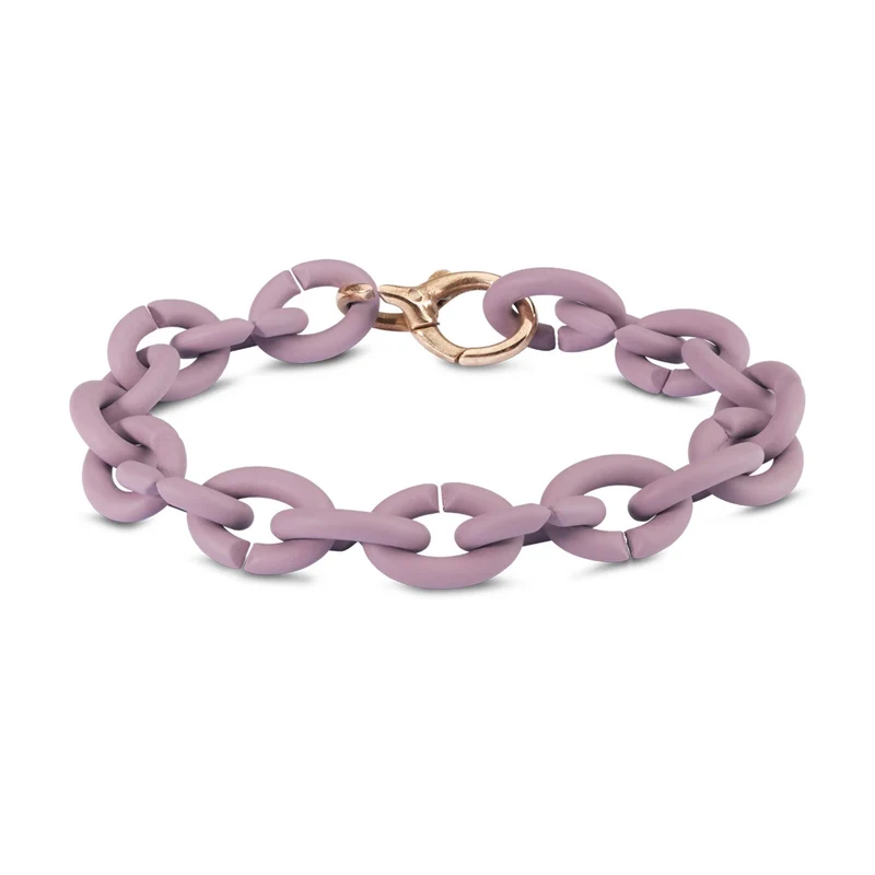 Pastell Violett Bronze Armband