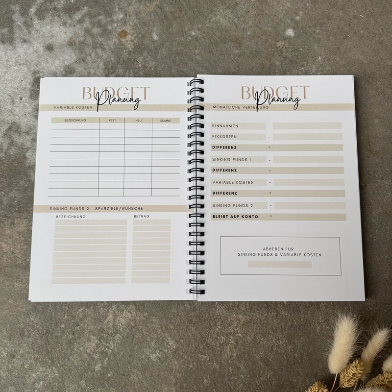Budget Planer A5 Ringbuch