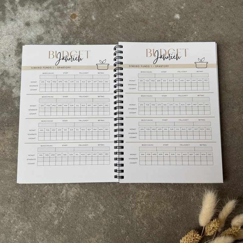 Budget Planer A5 Ringbuch