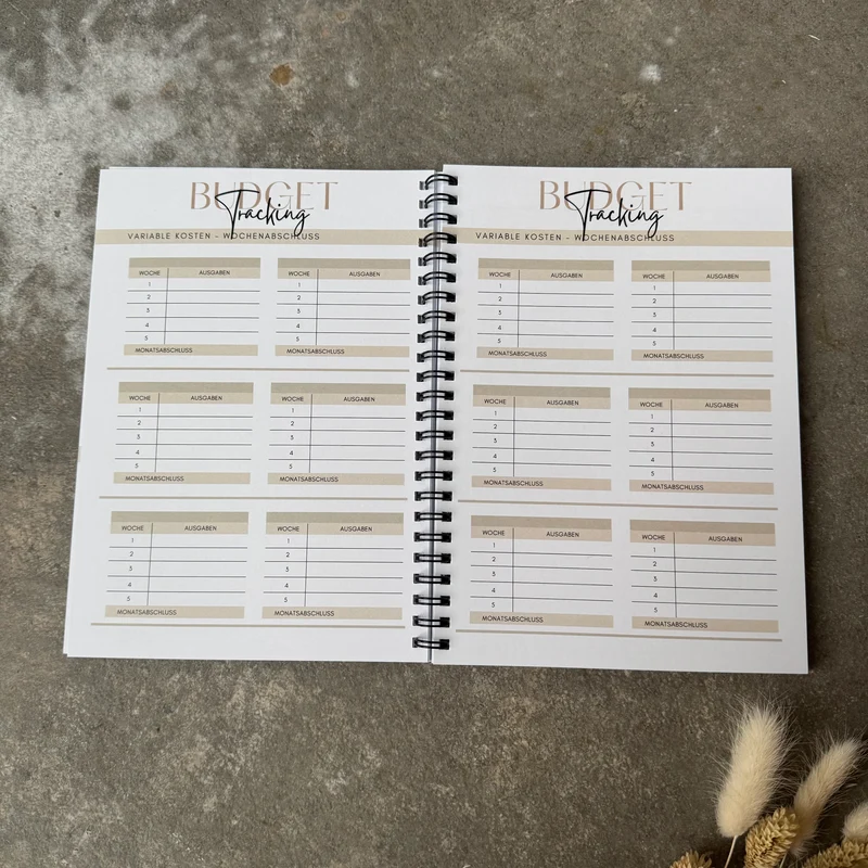 Budget Planer A5 Ringbuch
