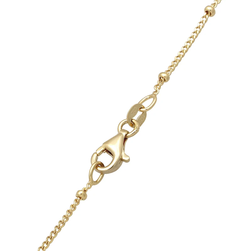 Kugel-Halskette Organic Tropfen | Mit Kristallen von Swarovski® (Rose)