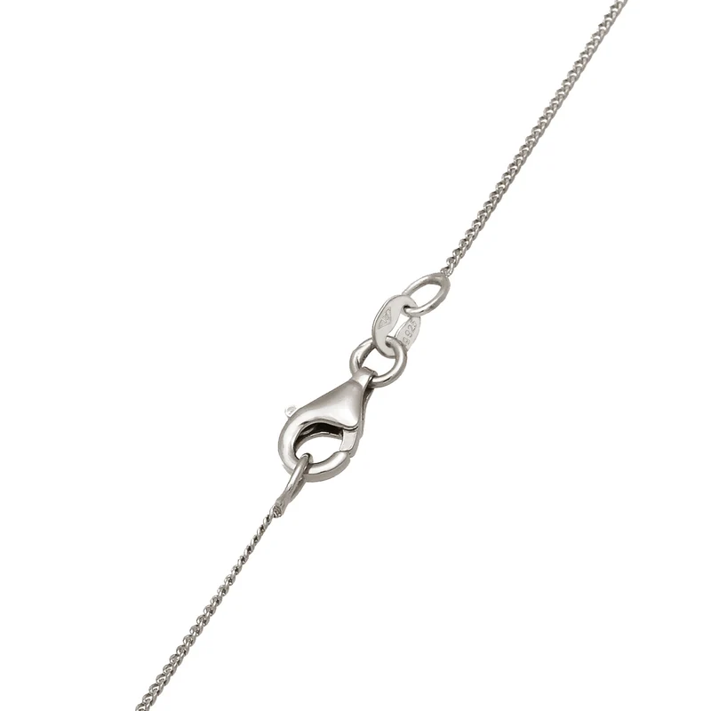 Y-Halskette Géo | Mit Kristallen von Swarovski® (Weiß)