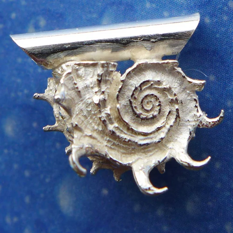 Meerschmuck Anhänger Silber Delfinchen