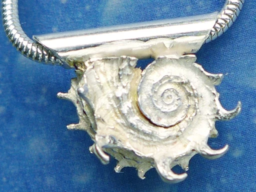 Meerschmuck Anhänger Silber Delfinchen