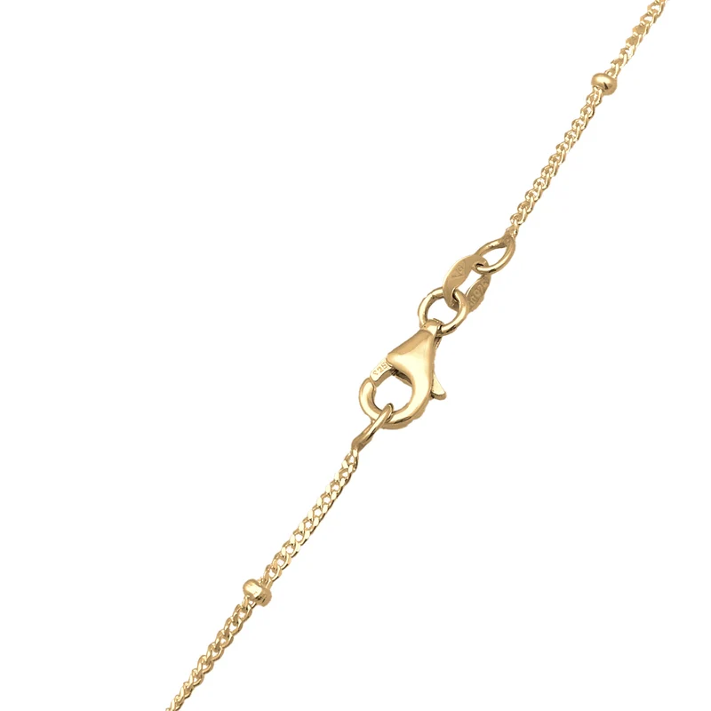 Kugel-Halskette | Mit Kristallen von Swarovski® (Weiß)