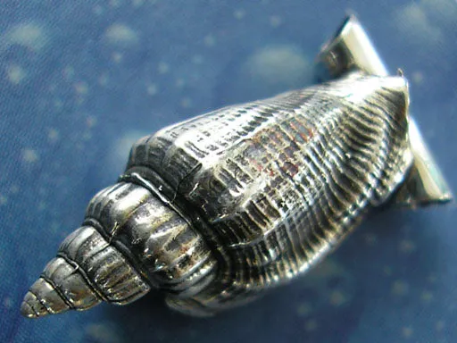 Meerschmuck Anhänger Schnecke Kleiner Bär