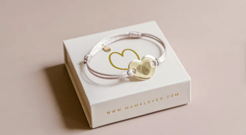 Heart Armband met naam - Verguld - Gepersonaliseerde Armband