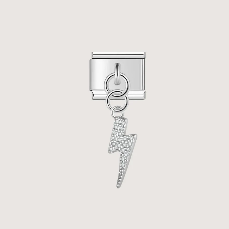 Charm Éclair Argent