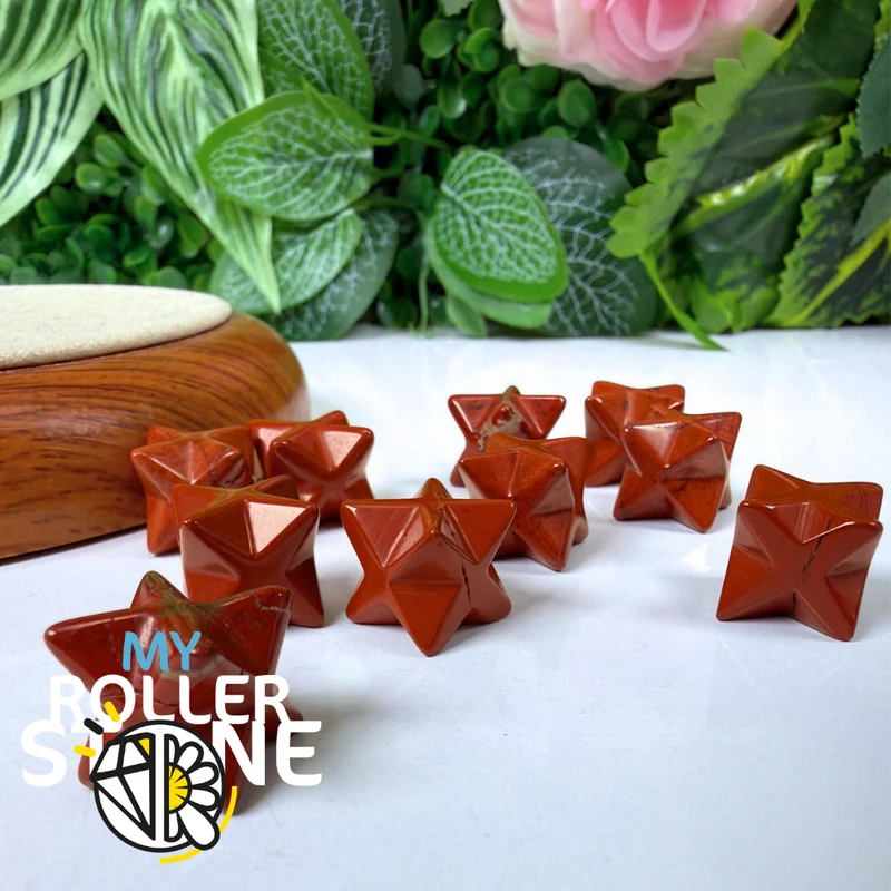 Roter Jaspis Merkaba