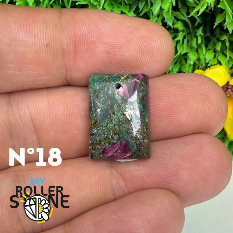 Rubin-Fuchsia 5A Piercing-Anhänger