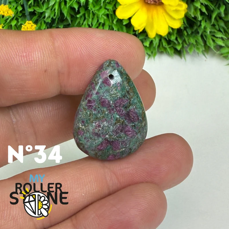 Rubin-Fuchsia 5A Piercing-Anhänger