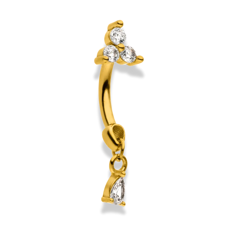 Dangling Lilly Rook Piercing – Titan