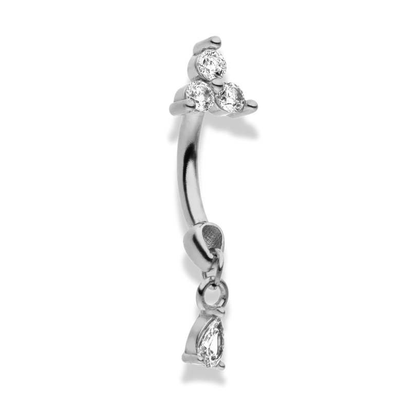 Dangling Lilly Rook Piercing – Titan
