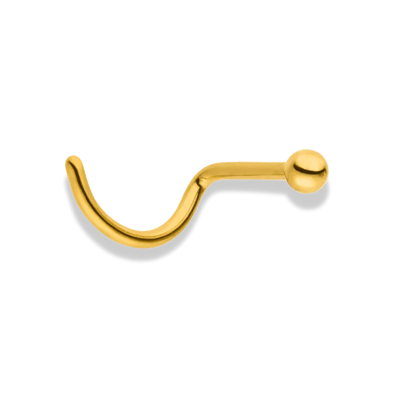 Simple Ball Nasenpiercing - Titan