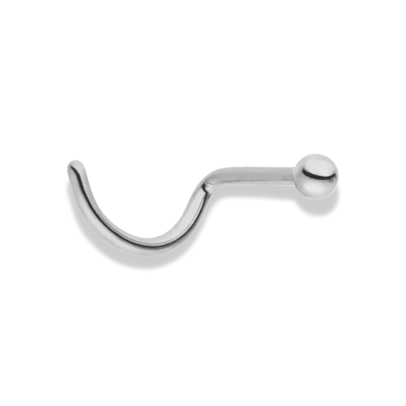 Simple Ball Nasenpiercing - Titan