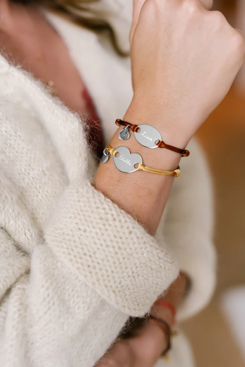 Heart Armband - Zilver - Gepersonaliseerde Armband