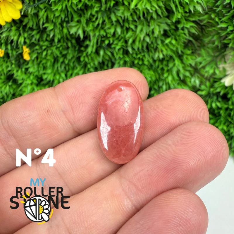 Hochwertiger, durchbrochener Anhänger aus Rhodochrosit-Edelstein