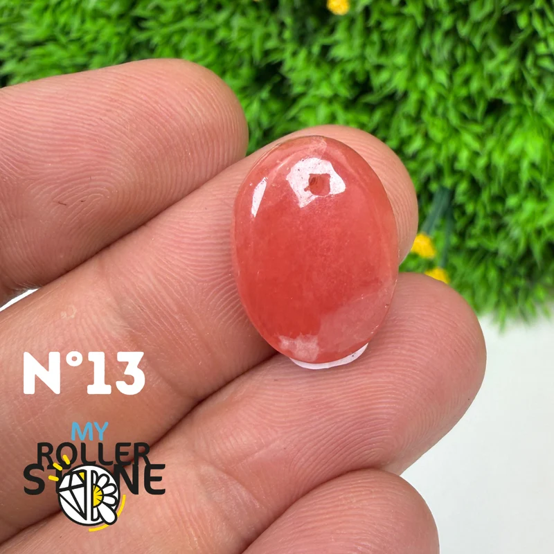 Hochwertiger, durchbrochener Anhänger aus Rhodochrosit-Edelstein