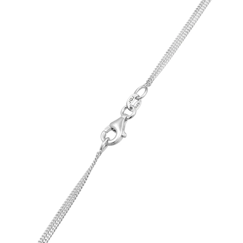 Layer-Halskette | mit Kristallen von Swarovski® (Weiß)
