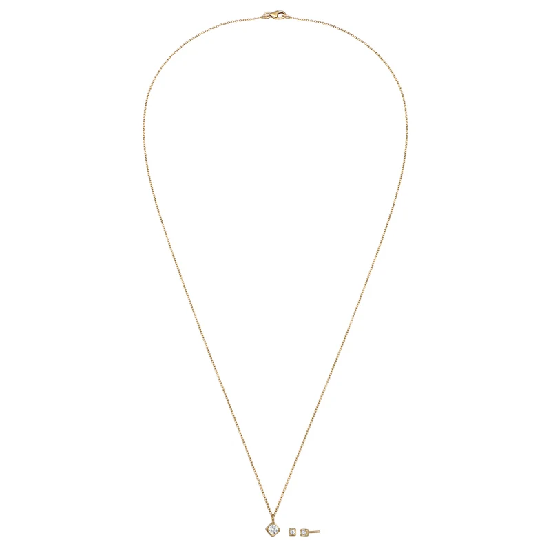 Schmuckset | Mit Kristallen von Swarovski® (Weiß)
