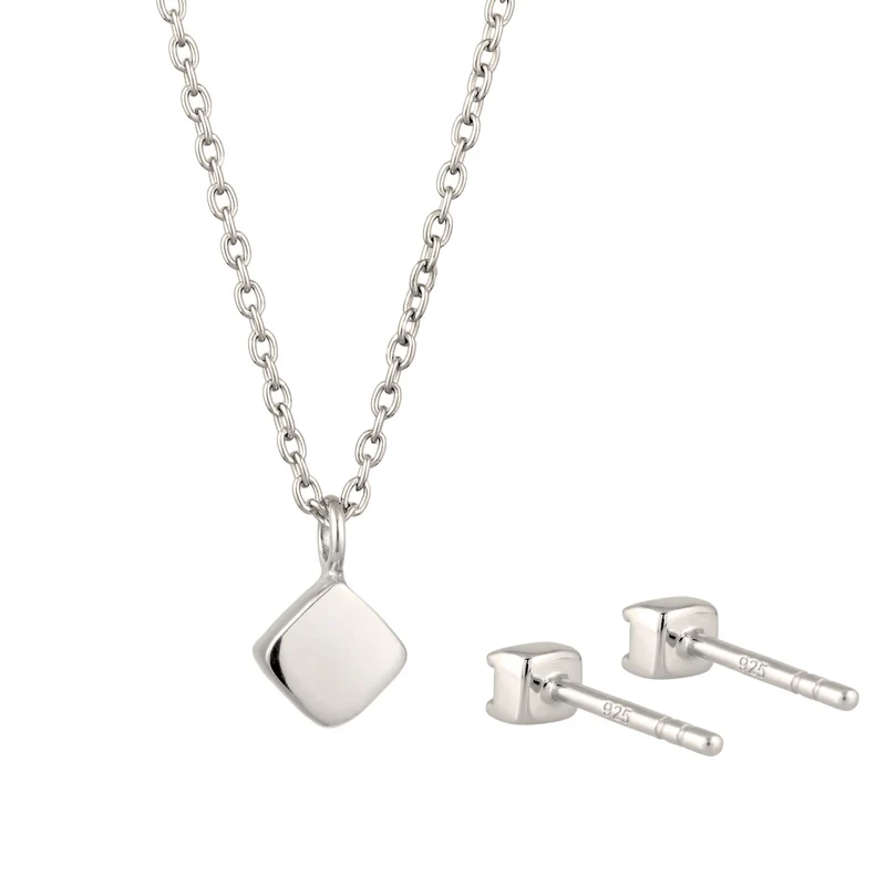 Schmuckset | Mit Kristallen von Swarovski® (Weiß)