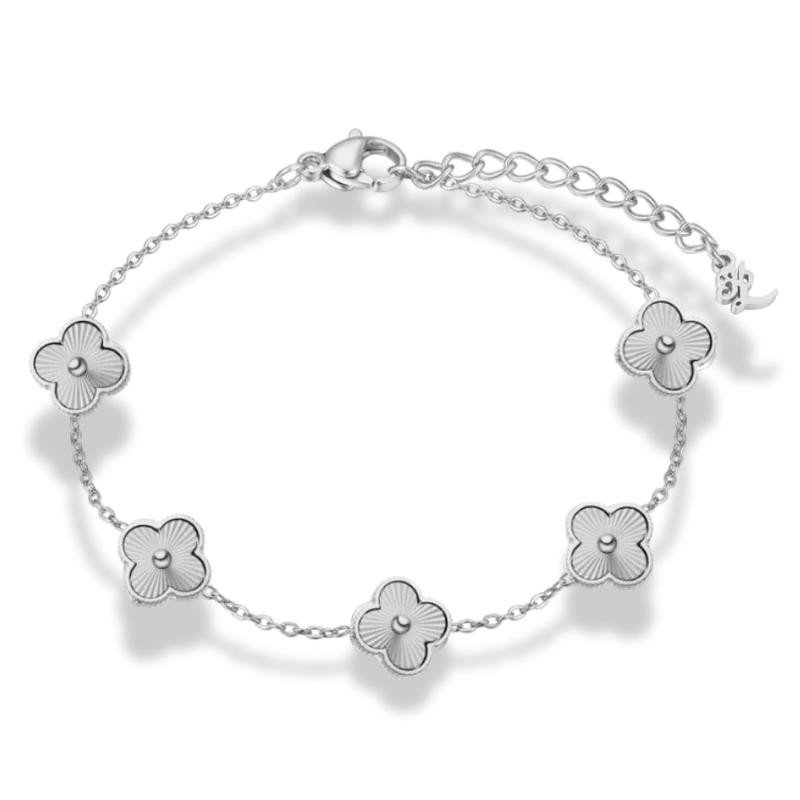 Mini Golden Lucky Leaf Abbaddon Armband 14K Vergoldet