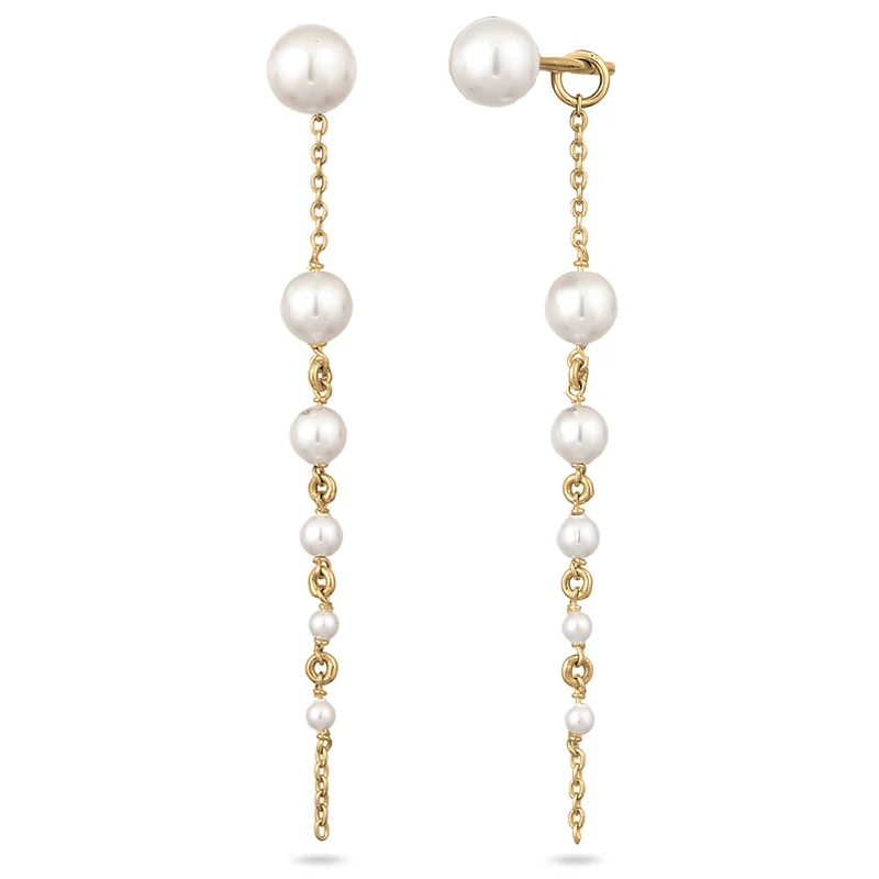 Ohrhänger | Mit Perlen von Swarovski® (Weiß)