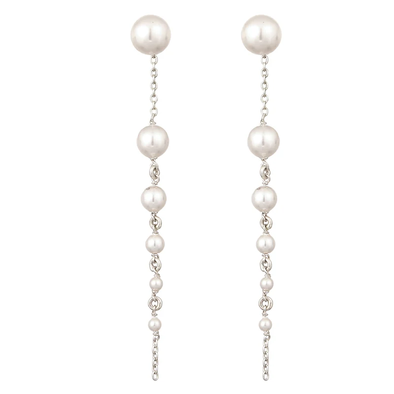 Ohrhänger | Mit Perlen von Swarovski® (Weiß)