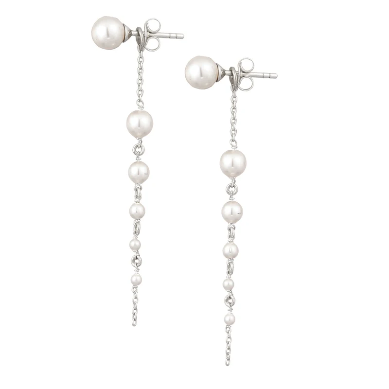 Ohrhänger | Mit Perlen von Swarovski® (Weiß)