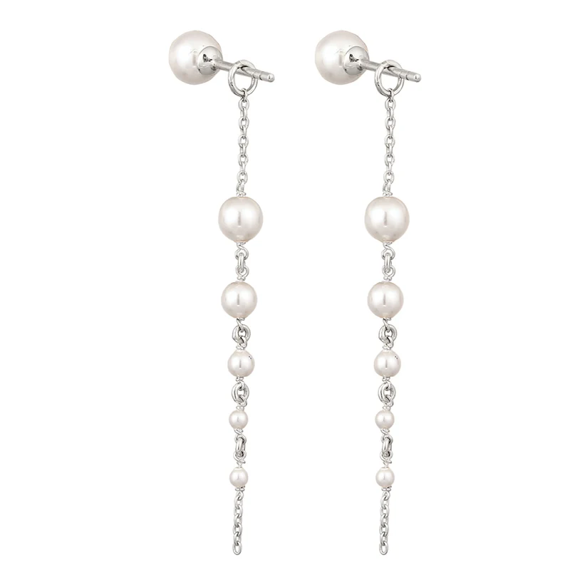 Ohrhänger | Mit Perlen von Swarovski® (Weiß)