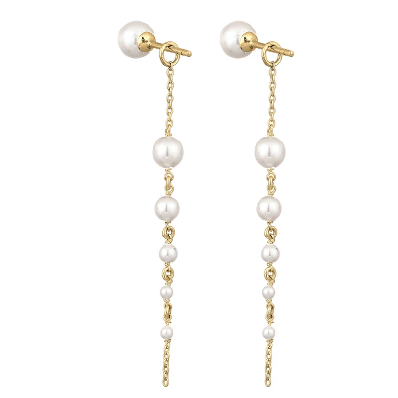 Ohrhänger | Mit Perlen von Swarovski® (Weiß)