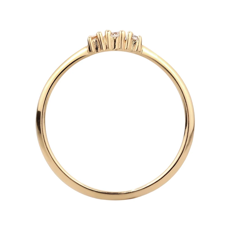 Verlobungsring | Laborgezüchtete Diamanten (Weiß, 0.075 ct)