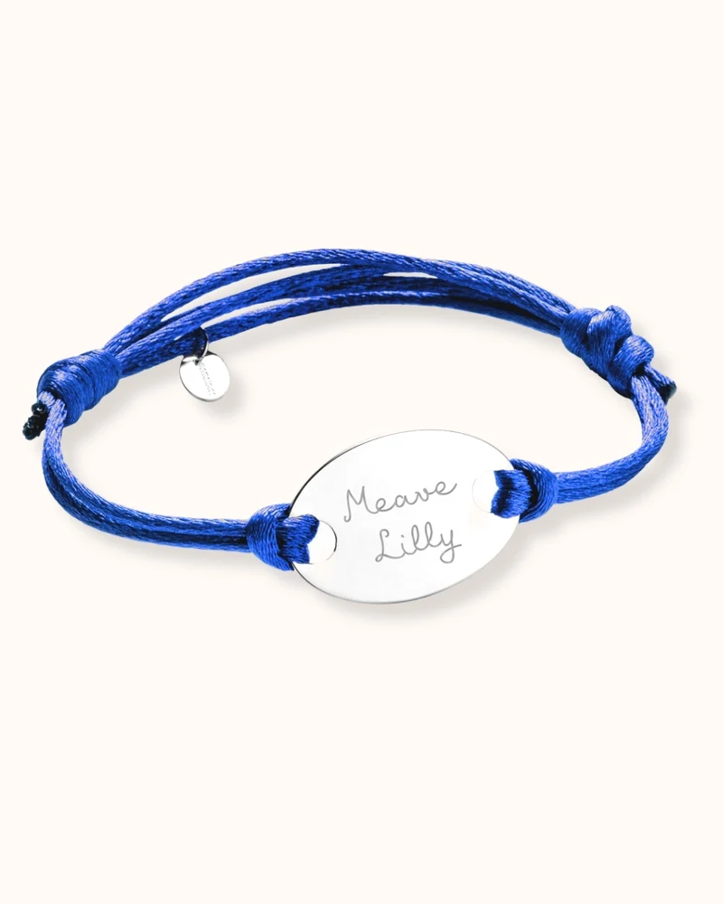 Oval Armband - Zilver - Gepersonaliseerde Armband