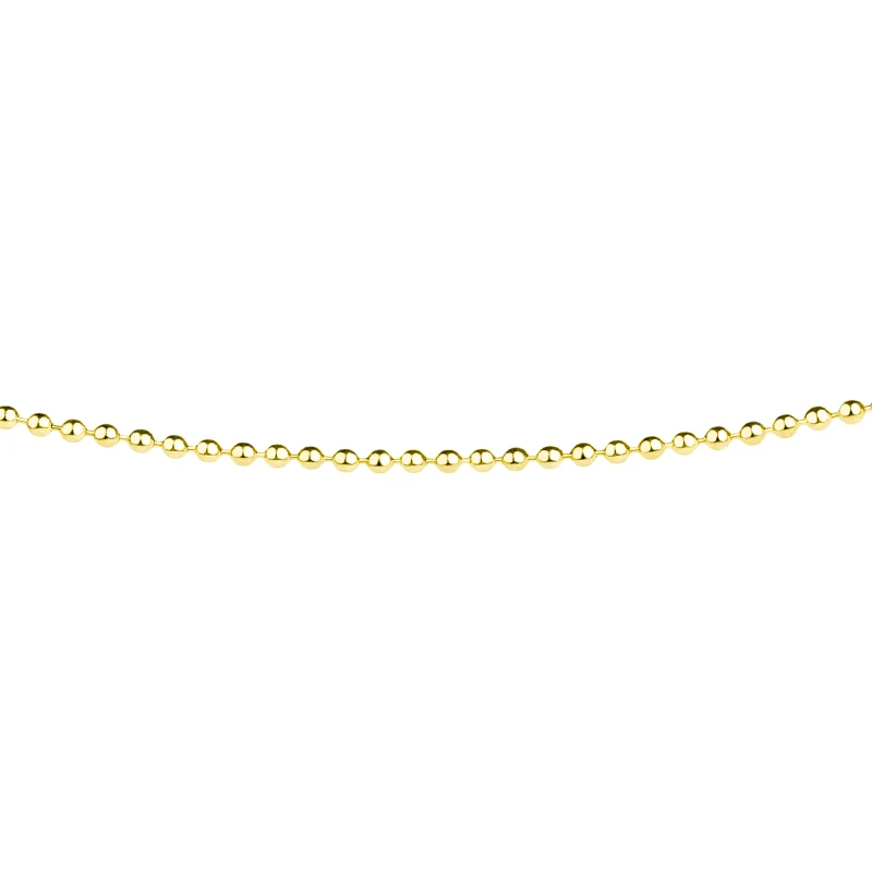 Edelstahl Kette Vergoldet Ernstes Design AK29