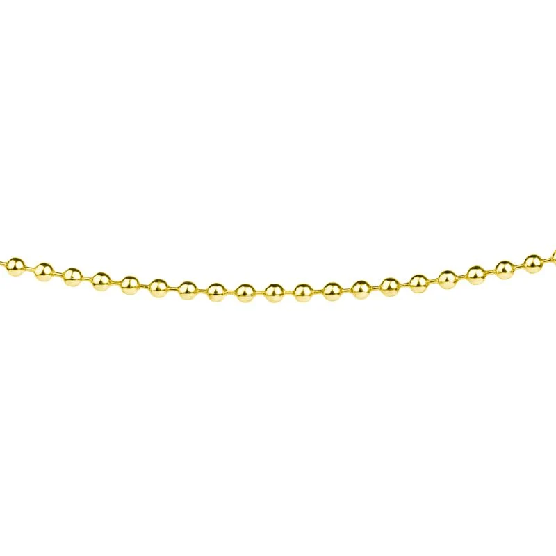 Edelstahl Kette Vergoldet Ernstes Design AK32