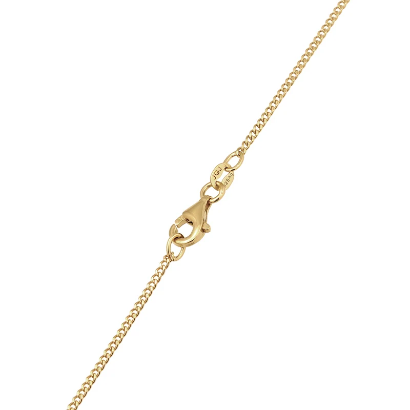 Halskette Kreuz | Mit Perlen von Swarovski® (Weiß)