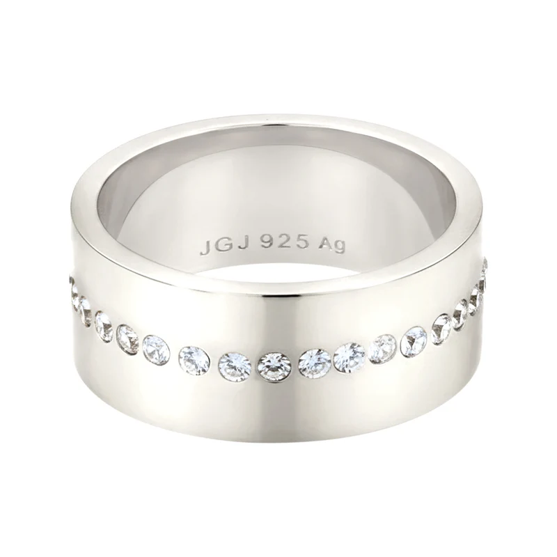 Bandring | Mit Kristallen von Swarovski® (Weiß)