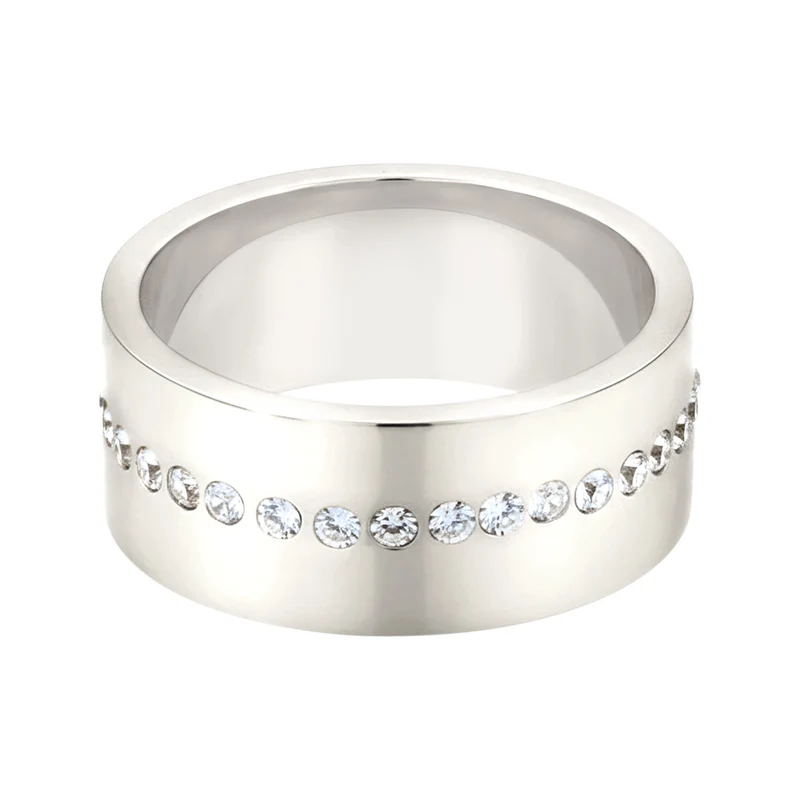Bandring | Mit Kristallen von Swarovski® (Weiß)