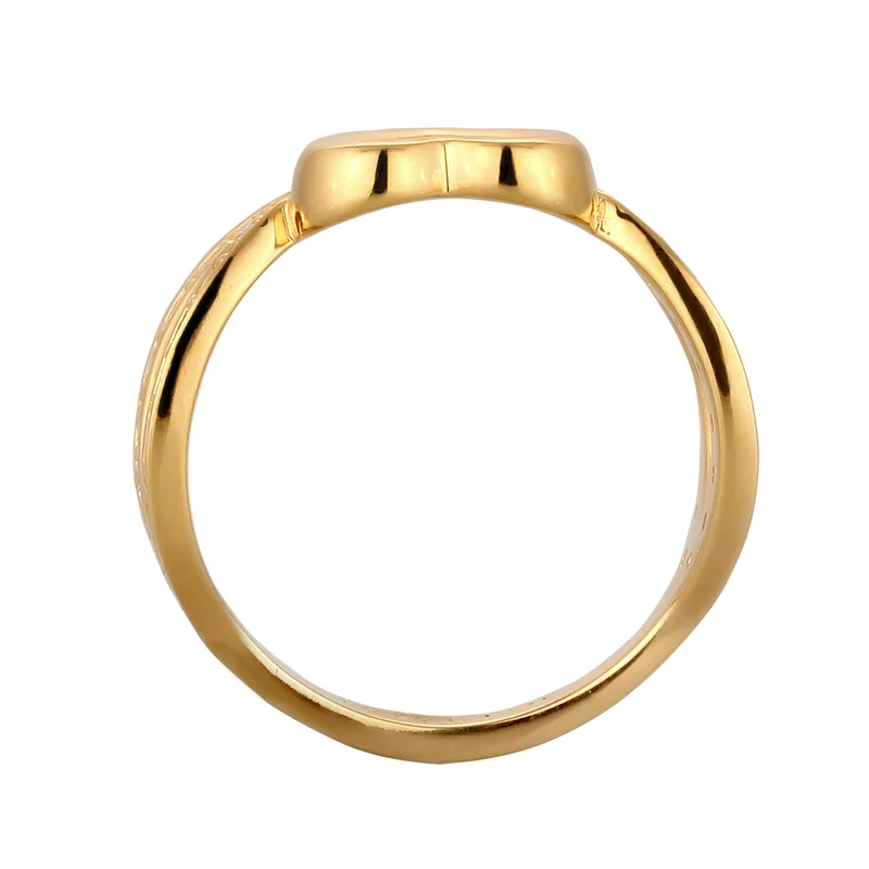 Ring Herz | Zirkonia (Weiß)
