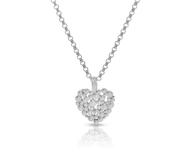 Design Herz Kette 925 Sterling Silber Halskette Damen