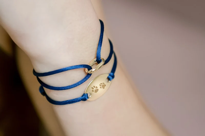 Pootafdruk Oval Armband - Zilver - Gepersonaliseerd Sieraad