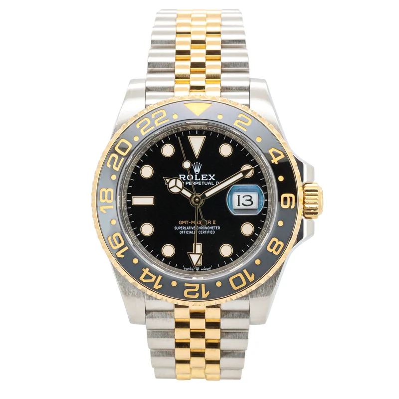 Rolex GMT-Master II 40mm 126713GRNR Zombie Stahl/Gold Automatik B&P Dif19553