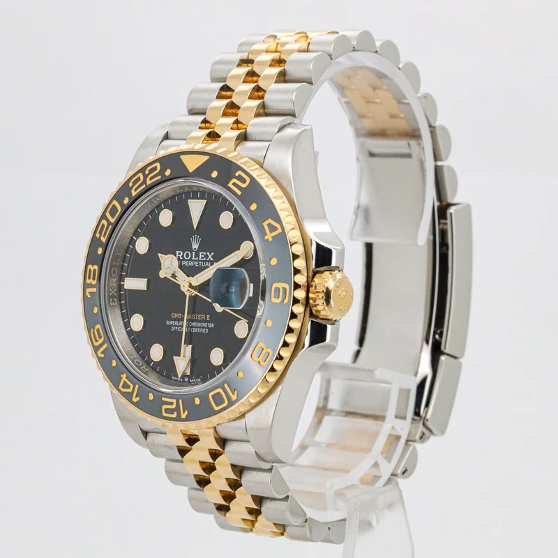 Rolex GMT-Master II 40mm 126713GRNR Zombie Stahl/Gold Automatik B&P Dif19553