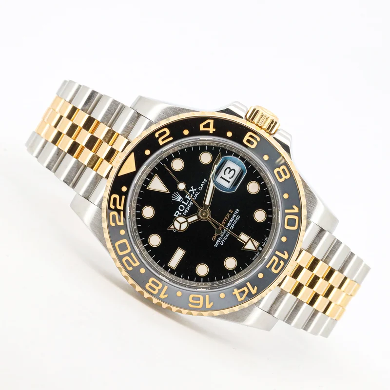 Rolex GMT-Master II 40mm 126713GRNR Zombie Stahl/Gold Automatik B&P Dif19553