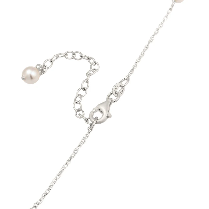 Halskette | Mit Perlen von Swarovski® (Weiß)