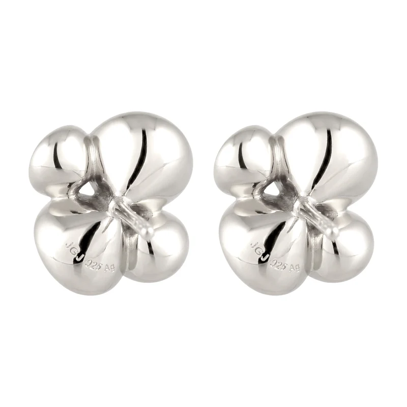 Ohrstecker Oval | Mit Kristallen von Swarovski® (Grün & Weiß)