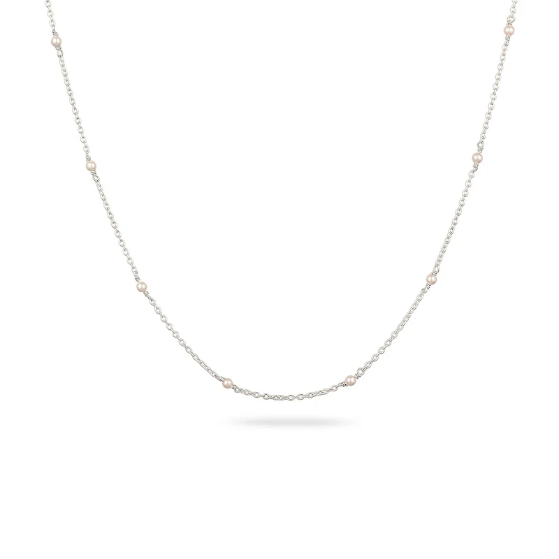Halskette | Mit Perlen von Swarovski® (Weiß)